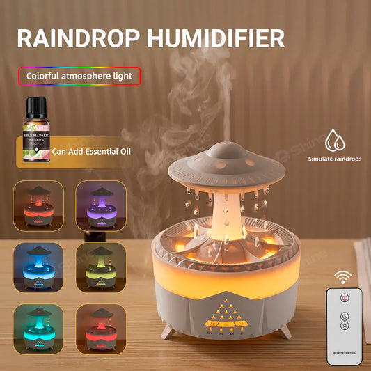 LED Raindrop Humidifier